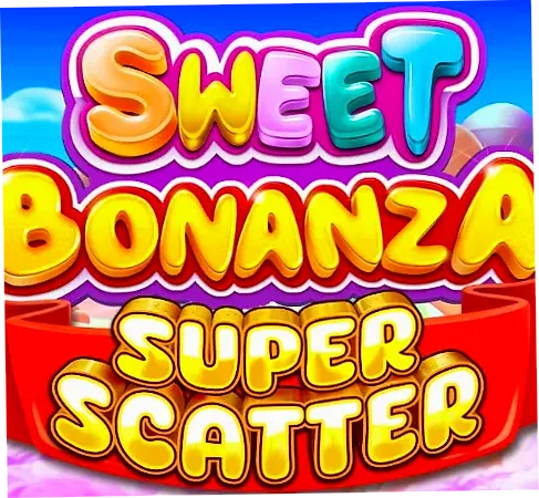 Sweet Bonanza Super Scatter logo